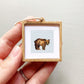 Mini 1" Bear Watercolor Print