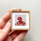 Mini 1" Octopus Watercolor Print