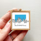 Mini Philadelphia, Pennsylvania 1.5" Watercolor and Ink Art PRINT