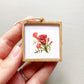 Mini 1" Wild Rose Watercolor Print