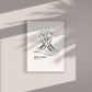 Hawaii Volcanoes National Park Continuous Line Print