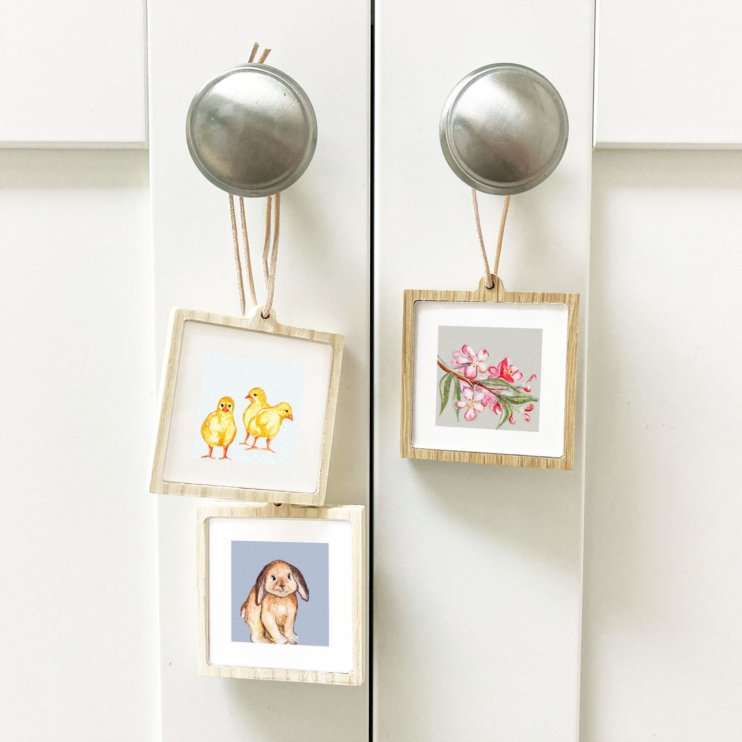 Mini 1" Easter Cross Watercolor Print