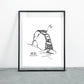 Arches National Park, Utah Continuous Line Print