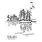 Everglades National Park, Florida Continuous Line Print