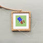 Mini 1" Chocolate Bar Gouache Art Print