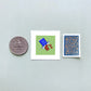 Mini 1" Chocolate Bar Gouache Art Print