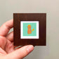 Mini 1" Honey Bear Gouache Art Print