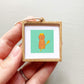 Mini 1" Honey Bear Gouache Art Print