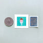 ORIGINAL Mini 1" Ice Cream Sundae Gouache Original Painting